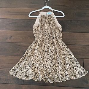 Leopard print dress